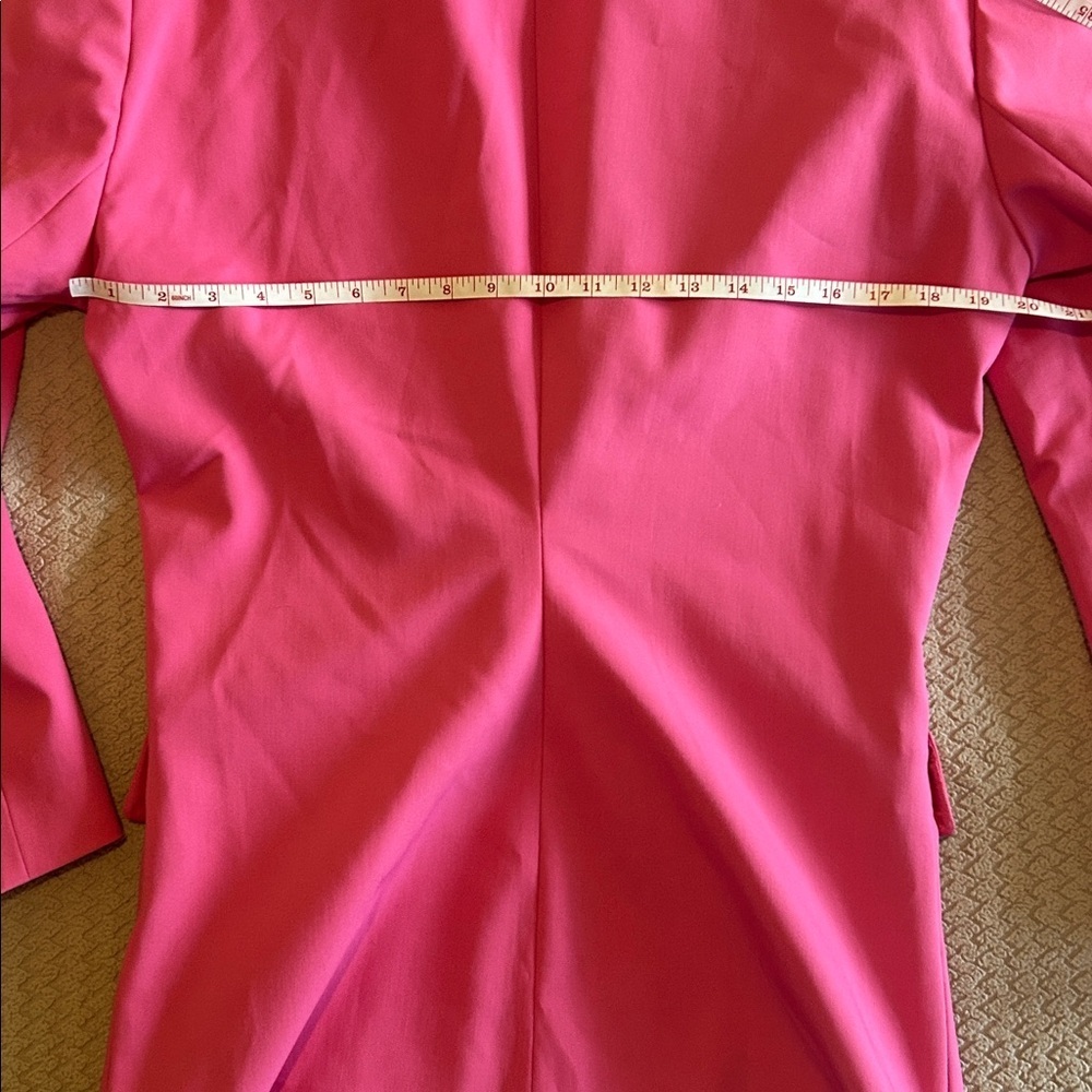 Zara Pink Oversized Blazer Size Small - Picture 4 of 7